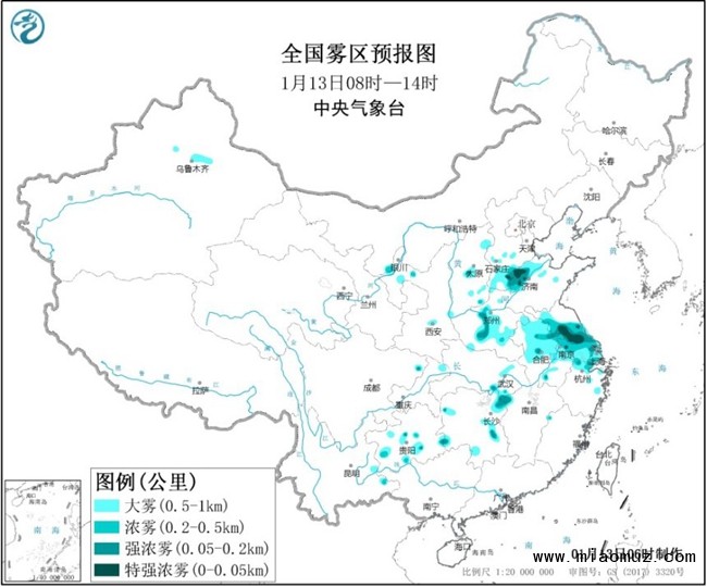 中东部大范围雨雪天气又要“开工” 华北黄淮霾反复