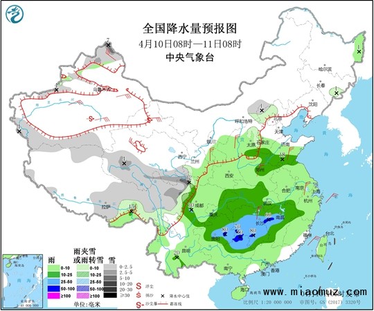 “暴躁”春雨再袭南方 江南等地将遭“换季式”降温